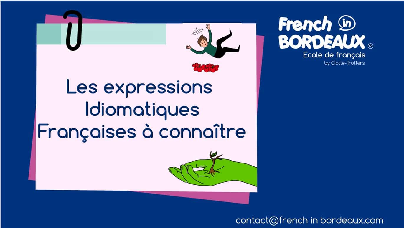 French Idiomatic Expressions - French In Bordeaux