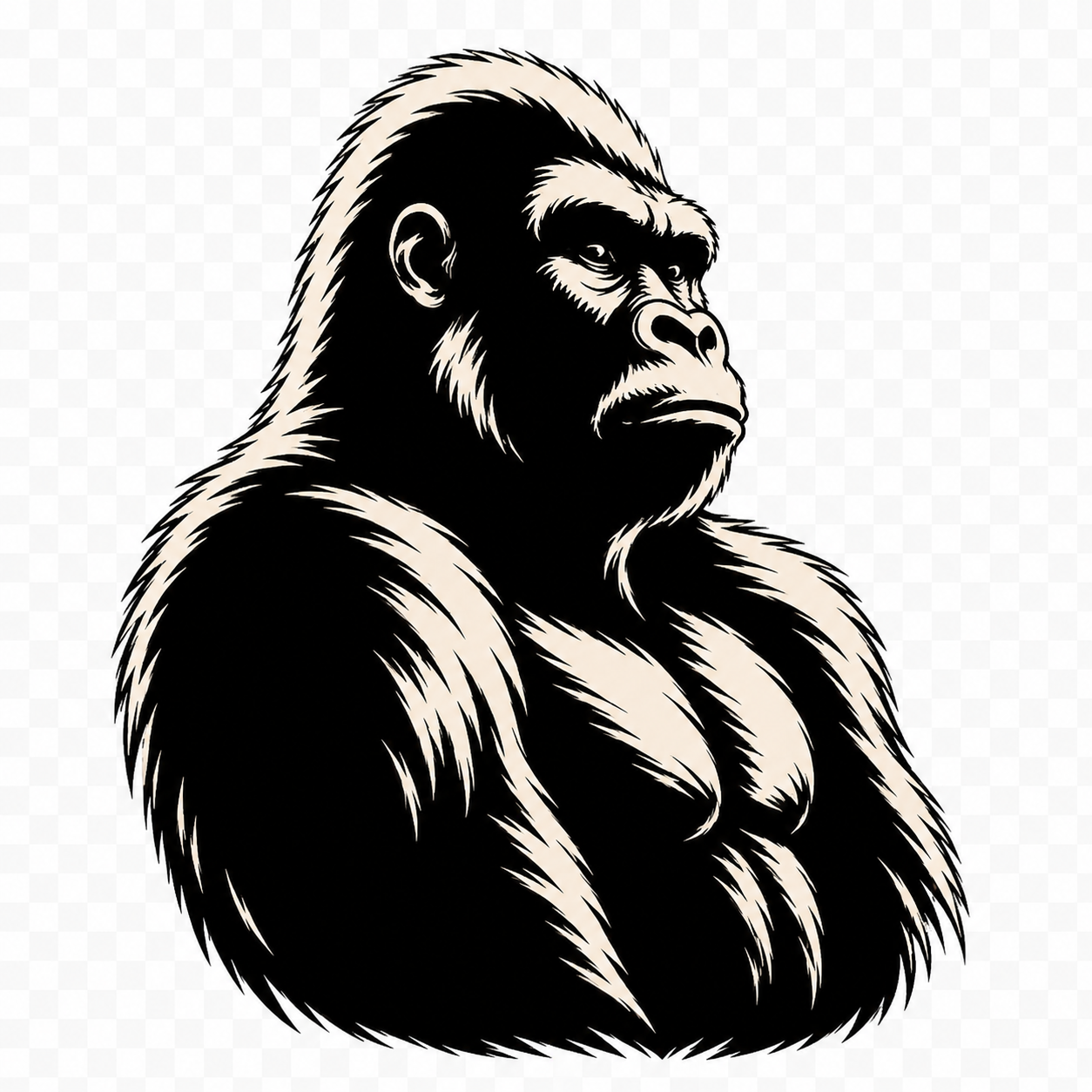 French in Bordeaux gorilla mascot, Learn French in the Wild